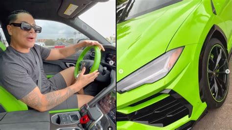 Eduin Caz presume nuevo lamborghini, ¿cuánto cuesta un carro .